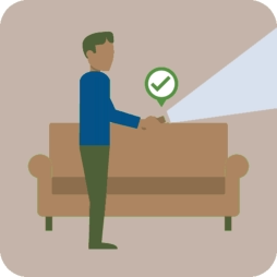 use flashlights in power outage