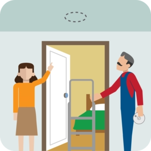 check for smoke detectors in rentals