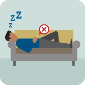 dont smoke if sleepy or drunk
